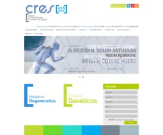 Cresgenomic.com(CRES Genomic) Screenshot