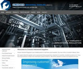 Cresois.com(Cresois Industrial Supplies) Screenshot