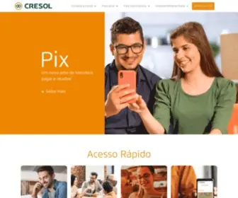 Cresol.com.br(Central Cresol Baser) Screenshot