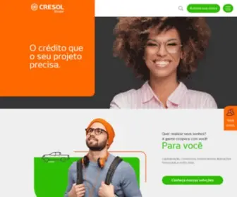 Cresolsicoper.com.br(Cresol) Screenshot