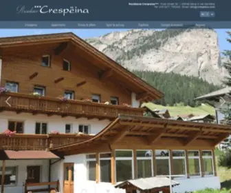 Crespeina.com(Residence Crespëina a Selva Gardena) Screenshot