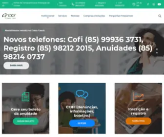 Cress-CE.org.br(Conselho Regional de Serviço Social) Screenshot