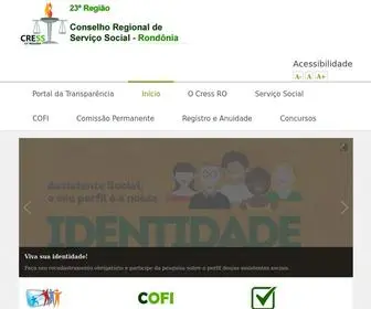 Cress-RO.org.br(Início) Screenshot