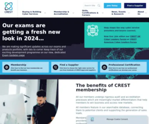 Crest.org(Crest) Screenshot