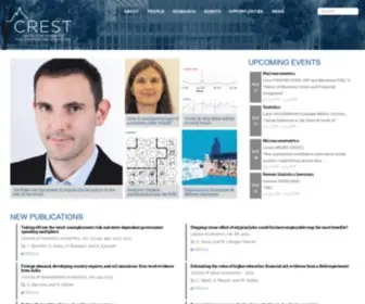 Crest.science(Center for Research in Economics and Statistics) Screenshot