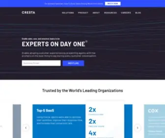 Cresta.com(Experts on Day One ®) Screenshot