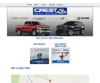 CrestautoWorld.com(Crest Auto World) Screenshot