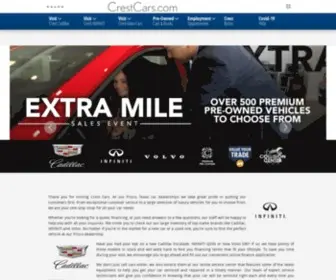 Crestcars.com Screenshot