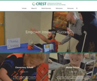 Crestcollaborative.org(Elevating every learner) Screenshot