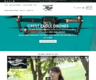 Cresteagledrones.com(Crest Eagle Drones) Screenshot