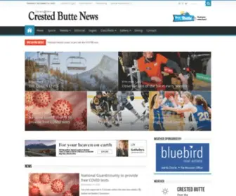 Crestedbuttenews.com(Serving the Gunnison Valley since 1999) Screenshot