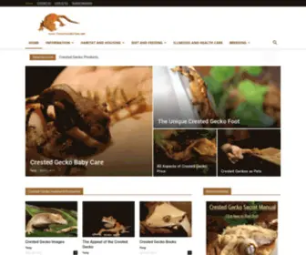 Crestedgeckocare.net(Crested Gecko Care) Screenshot