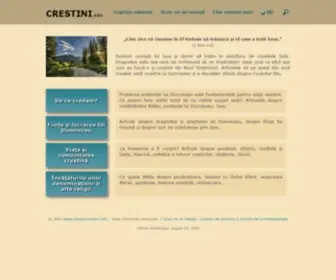 Crestini.info(Creștini) Screenshot