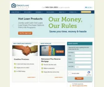 Crestlinefunding.com(Crestline Funding) Screenshot