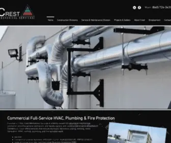 Crestmechanical.com(Crest Mechanical Services) Screenshot