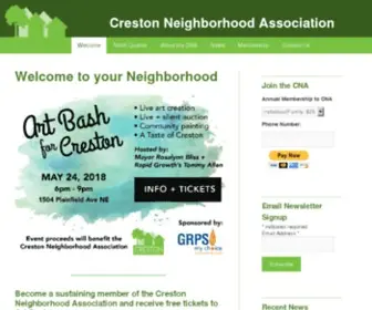 Crestongr.com(Neighbors helping neighbors) Screenshot