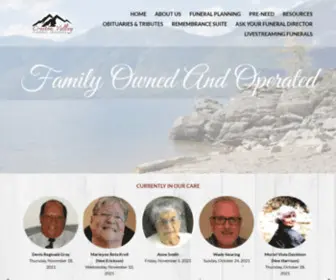 Crestonvalleyfuneralservices.ca(Creston Valley Funeral Services) Screenshot