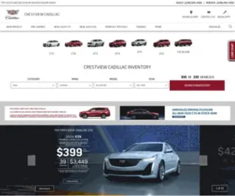 Crestviewcadillac.com(Crestview Cadillac In Rochester) Screenshot