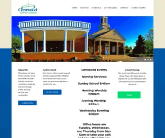 Crestwoodbaptist.com(Crestwood Baptist Church) Screenshot