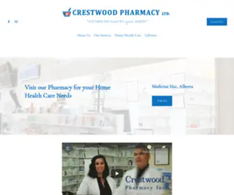 Crestwoodpharmacy.ca(Crestwoodpharmacy) Screenshot