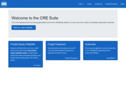 Cresuite.net(CREModels) Screenshot