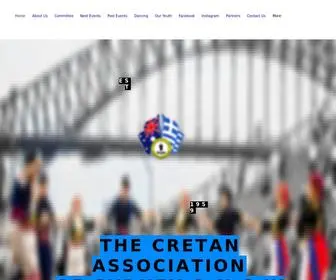 Cretannsw.com.au(Cretan Community Association of Sydney) Screenshot