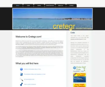 Cretegr.com(Wellcome to) Screenshot