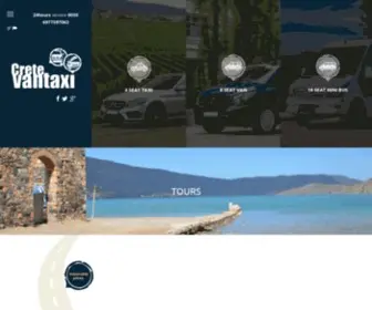 Cretevantaxi.com(Crete Van Taxi) Screenshot