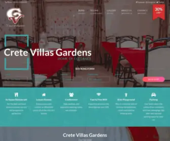 Cretevillashotel.co.ke(CRETE VILLAS GARDEN) Screenshot