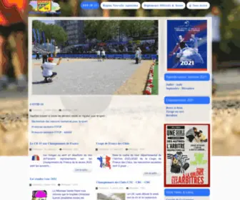 Creuse-Petanque.fr(Comité) Screenshot