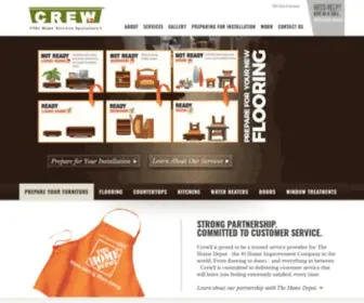 Crew2.com(The Home Service Specialists) Screenshot