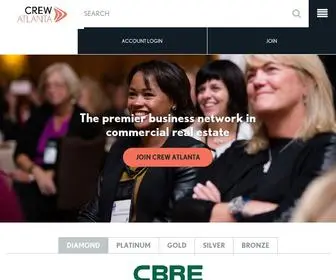 Crewatlanta.org(CREW Atlanta) Screenshot