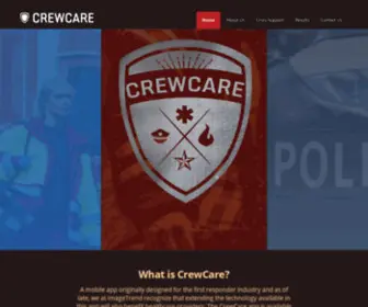 Crewcarelife.com(First Responder and Healthcare Worker Mental Health Awareness Mobile App) Screenshot