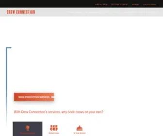 Crewconnection.com(Video Crew Finder) Screenshot