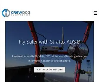 Crewdogelectronics.com(Stratux ADS B Reciever Kits with AHRS) Screenshot