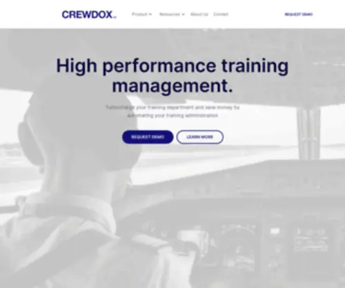 Crewdox.com(Aviation Training Software) Screenshot