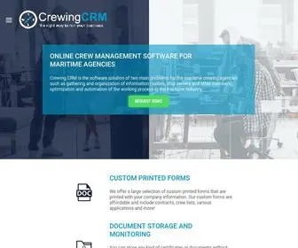 Crewingcrm.com(The Crewing CRM) Screenshot