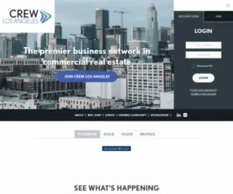 Crewla.org(CREW LA) Screenshot