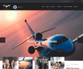 Crewlounge.com.my(Awarded Best Cabin Crew Training Centre 2020 in Asia Pacific by IATA) Screenshot