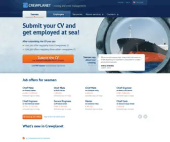 Crewplanet.eu(Job at sea) Screenshot