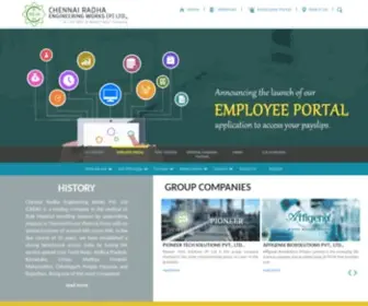 Crewpl.com(Chennai Radha Engineering Works Private Limited) Screenshot