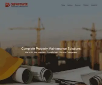 Crewpower.in(Crewpower-Electricians, Plumbers, Carpenters, Painters in Delhi) Screenshot