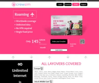 Crewsim.net(Travel) Screenshot