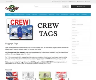 Crewtags.com(Luggage Tags) Screenshot