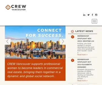 CrewVancouver.org(CREW Vancouver) Screenshot