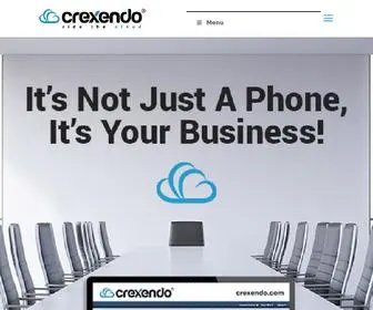 Crexendo.com(Cloud-Based Phone System) Screenshot