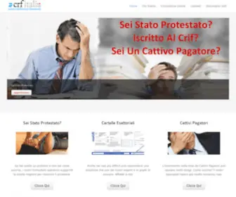 CRF-Italia.com(CRF Italia) Screenshot