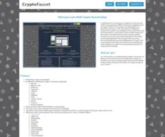 Crfaucet.com(CryptoFaucet) Screenshot