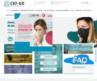 CRfgo.org.br(Página inicial) Screenshot