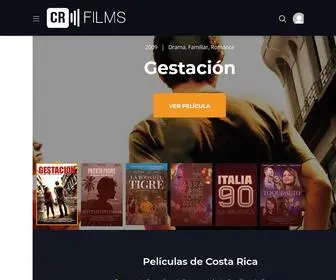 Crfilms.org(Costa Rica Films Catalog) Screenshot